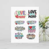 ラブヴァレンティーンズデイロマンチックなスクラップブックの要素 (スタンド正面)