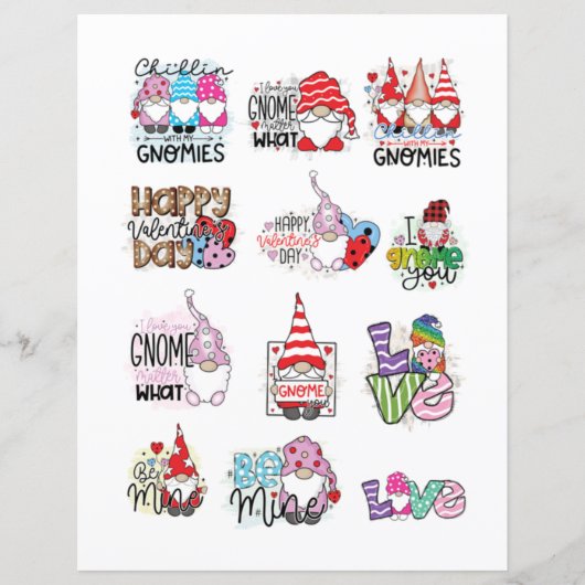 ラブヴァレンティーンズデイロマンチックなスクラップブックの要素 (正面)