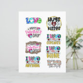 ラブヴァレンティーンズデイロマンチックなスクラップブックの要素 (スタンド正面)