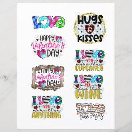 ラブヴァレンティーンズデイロマンチックなスクラップブックの要素