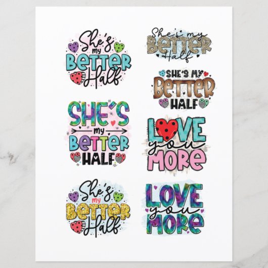 ラブヴァレンティーンズデイロマンチックなスクラップブックの要素 (正面)