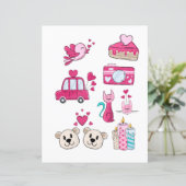 ラブヴァレンティーンズデイロマンチックなスクラップブックの要素 (スタンド正面)