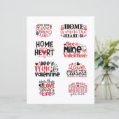 ラブヴァレンティーンズデイロマンチック引用文 (スタンド正面)