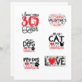 ラブヴァレンティーンズデイロマンチック引用文 (正面/裏面)