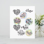 ラブヴァレンティーンズデイロマンチック引用文 (スタンド正面)