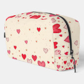 ラブヴァレンティーンハート結婚ズ – Toiletryバッグ ドップキット (右コーナー)