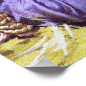 ラブヴィンテージの人質パルプマガジンカバーアート ポスター (角)