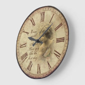 ラブヴィンテージ ラージ壁時計 (傾斜)
