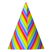 ラブ二十五レインボーストライプパーティーハット パーティーハット (裏面)