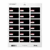 ラブ住所 シール (フルシート)