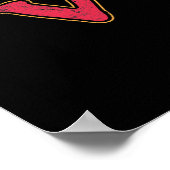 ラブ先住民誇りを持った先住民アメリカンデイサポート ポスター (角)