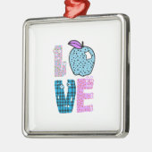 ラブ先生 メタルオーナメント (左)