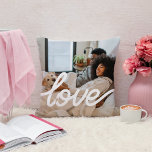 ラブ写真テンプレートパーソナライズされたカップル クッション<br><div class="desc">愛の写真テンプレートLove Photos パーソナライズされた Palos from Ricaso ... 自分の写真を追加…枕テンプレートを使用する簡単..この枕に自分の写真をアップロードし、自分で形見を作るユニークだけ</div>