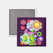 ラブ夏期磁石 マグネット (正面/裏面)