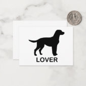 ラブ好き ノートカード (正面/裏面インサイチュ)