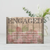 ラブ婚約 招待状 (スタンド正面)