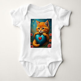 ラブ子猫 ベビーボディスーツ
