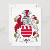 ラブ家紋 ポストカード (正面/裏面)