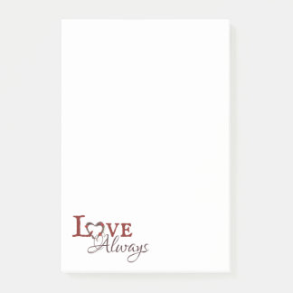 ラブ常時レッドチューリップハートリース ポストイット