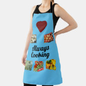 ラブ常時料理オールオーバープリントエプロン エプロン (インサイチュ)