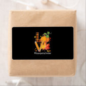 ラブ幼稚園先生紅葉秋 ラベル (インサイチュ)