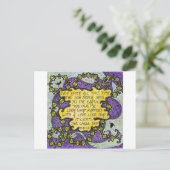 ラブ引用文はがき ポストカード (スタンド正面)