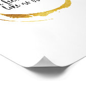 ラブ引用文コーヒーステインウォールアート ポスター (角)