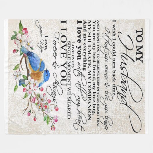 ラブ引用文フォアサンド |カワイトデコール フリースブランケット (正面(横))