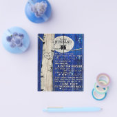 ラブ引用文フォー夫ギフトアイディア、夫誕生日 チラシ (シングル)