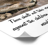 ラブ引用文ポスター – Otters White ポスター (角)