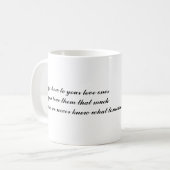 ラブ引用文マグ コーヒーマグカップ (正面左)