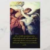 ラブ引用文文房具 便箋 (正面)