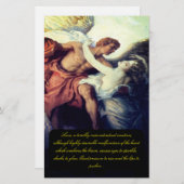 ラブ引用文文房具 便箋 (正面/裏面)