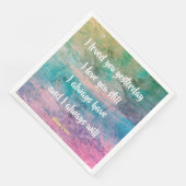 ラブ引用文紙ナプキンズバイDAL (コーナー)