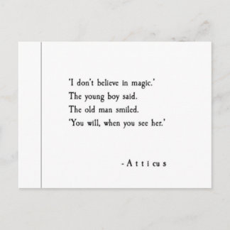 ラブ引用文 ポストカード