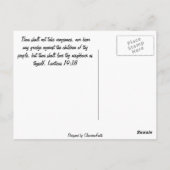 ラブ引用文- Otters ポストカード (裏面)