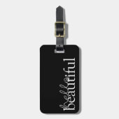 ラブ引用文IV ラゲッジタグ (正面縦)