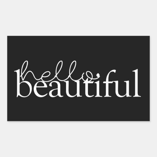 ラブ引用文IV 長方形シール (正面)