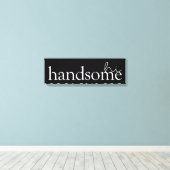 ラブ引用文V キャンバスプリント (インサイチュ (ウッドフロア))