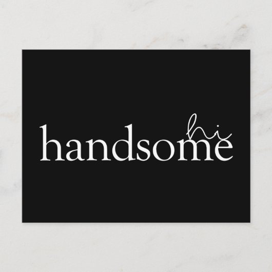 ラブ引用文V ポストカード (正面)