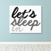 ラブ引用文VI キャンバスプリント (インサイチュ (ウッドフロア))