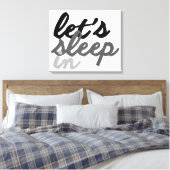 ラブ引用文VI キャンバスプリント (インサイチュ (寝室))