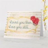 ラブ感動的引用文 カード (黄色い花)