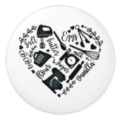 ラブ料理 セラミックノブ (正面)