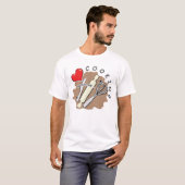 ラブ料理 Tシャツ (正面フル)