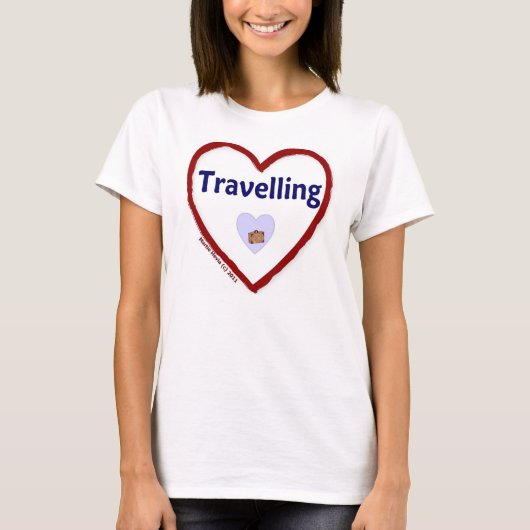ラブ旅行 Tシャツ (正面)