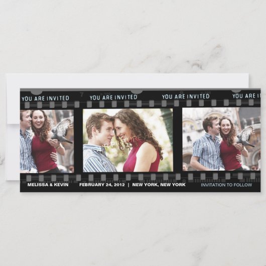 ラブ映画-招待状 招待状 (正面)