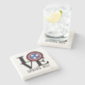 ラブ春ヒルテネシー ストーンコースター (横)