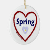 ラブ春 セラミックオーナメント (右)