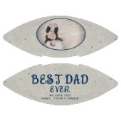 ラブ最高のルモダンカスタムパパ写真 アメリカンフットボール (パネル)